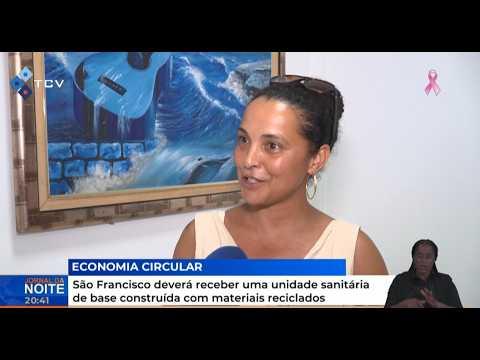 São Francisco deverá receber uma unidade sanitária de base construída com materiais reciclados