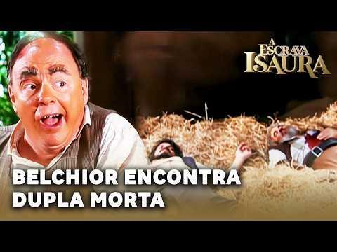 A ESCRAVA ISAURA: Belchior encontra Martinho e Raimundo mortos