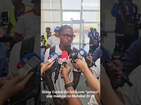 Sidny Cabral diz feliz com golaço que marcou no Mundial 2026