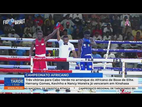 Cabo Verde soma três vitórias no arranque do Africano de Boxe de Elite em Kinshasa