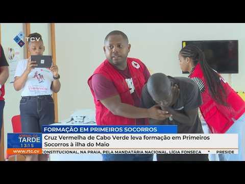 Cruz Vermelha de Cabo Verde leva formação em Primeiros Socorros à ilha do Maio