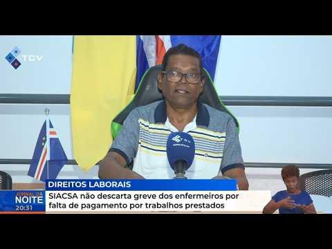 SIACSA não descarta greve dos enfermeiros por falta de pagamento por trabalhos prestados