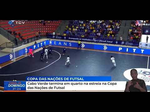 Cabo Verde termina em quarto na estreia na Copa das Nações de Futsal