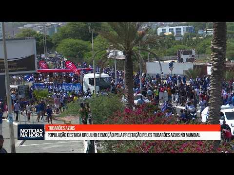 Orgulho e Emoção pela Prestação dos Tubarões Azuis no Mundial