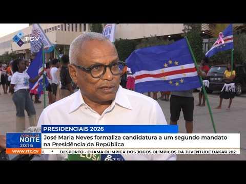 José Maria Neves apresenta candidatura a um segundo mandato na Presidência da República
