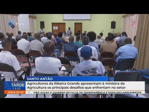 Agricultores da Ribeira Grande expõem à ministra da Agricultura os desafios do setor