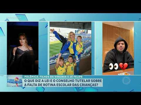 A HORA DA VENENOSA: Entenda o que diz a lei sobre a falta de rotina escolar dos filhos da Virginia