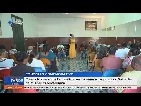 Concerto comentado com 9 vozes femininas, assinala no Sal, dia da mulher caboverdiana