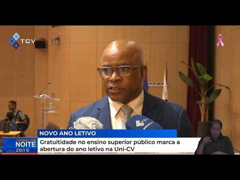 Gratuitidade no ensino superior público marca a abertura do ano letivo na Uni-CV