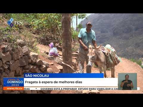 São Nicolau: Fragata à espera de melhores dias