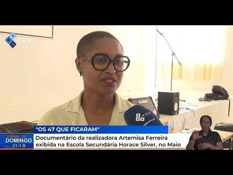 Documentário da realizadora Artemisa Ferreira exibida na Escola Secundária Horace Silver, no Maio