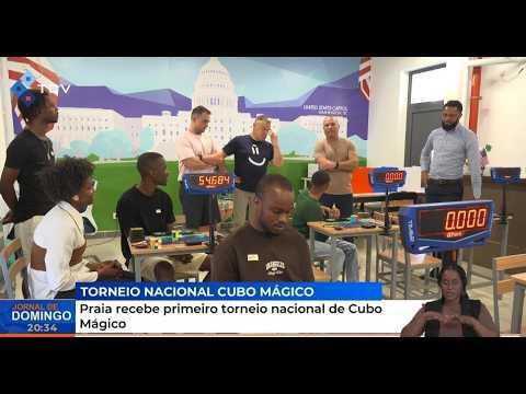 Praia recebe primeiro torneio nacional de Cubo Mágico