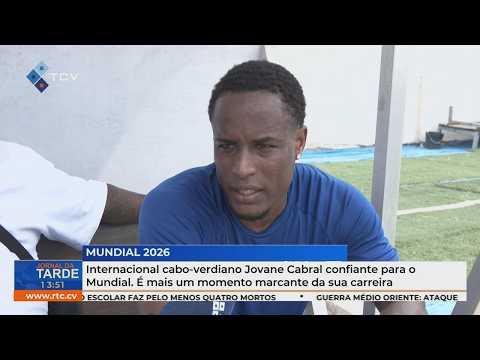 Jovane Cabral Confiante para o Mundial