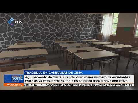Agrupamento de Curral Grande, com mais estudantes entre as vítimas, prepara apoio psicológico