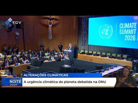 A urgência climática do planeta debatida na ONU