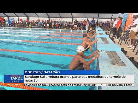 Santiago Sul arrebata grande parte das medalhas do torneio de natação