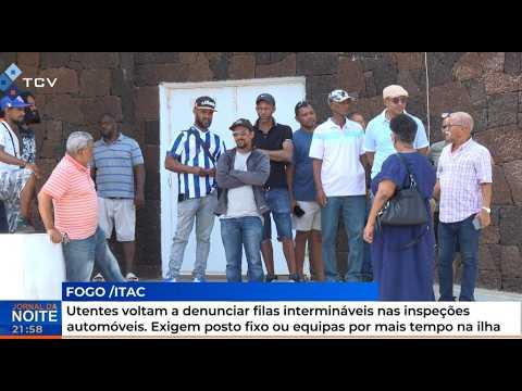 Utentes Denunciam Filas Intermináveis nas Inspeções Automóveis na Ilha do Fogo