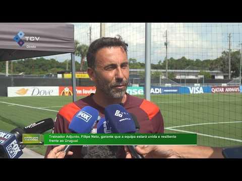 Filipe Neto assegura equipa unida e resiliente contra o Uruguai