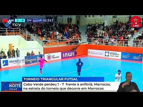Cabo Verde perdeu 1 - 7 frente à anfitriã, Marrocos, na estreia do torneio que decorre em Marrocos