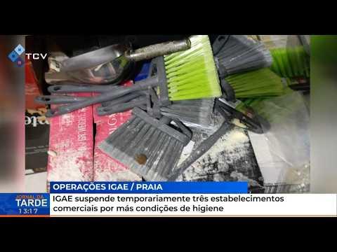 IGAE suspende temporariamente três estabelecimentos comerciais por más condições de higiene
