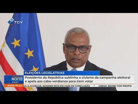 Presidente da República destaca civismo da campanha e apela à participação nas eleições