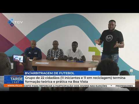 Arbitros Futebol: Grupo de 22 cidadãos termina formação na Boa Vista