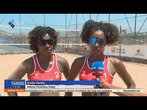 Dupla Janice e Ludmila a caminho do Egipto para participar na competição africana