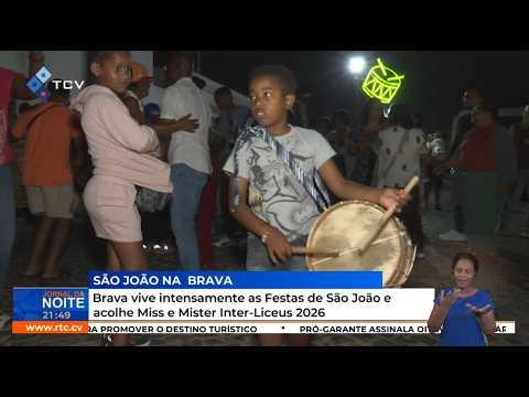 Brava vive intensamente as Festas de São João e acolhe Miss e Mister Inter-Liceus 2026