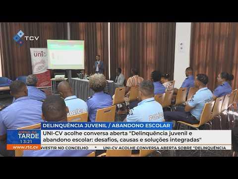 UNI-CV promove conversa aberta sobre delinquência juvenil e abandono escolar