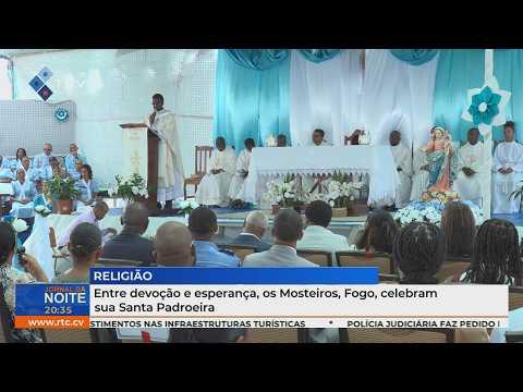 Entre devoção e esperança, Mosteiros, Fogo, celebra sua Santa Padroeira