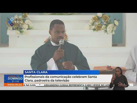Profissionais da comunicação celebram Santa Clara, padroeira da televisão