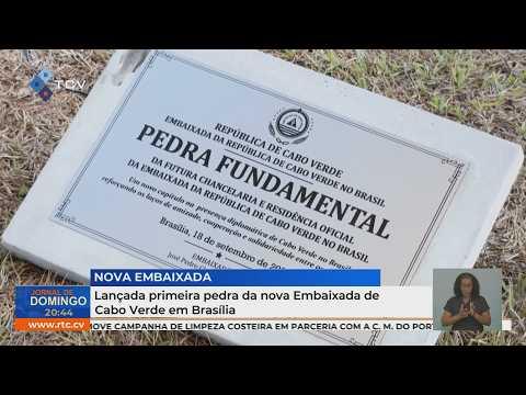 Lançada primeira pedra da nova Embaixada de Cabo Verde em Brasília