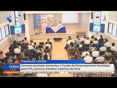 Governo promete aumentar Fundo de Financiamento Municipal para 17%, anuncia Casimiro de Pina