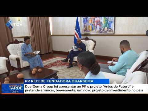 DuarGema Group foi apresentar ao PR o projeto "Anjos do Futuro" e pretende arrancar, brevemente