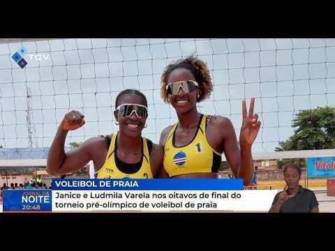 Janice e Ludmila Varela nos oitavos de final do torneio pré-olímpico de voleibol de praia