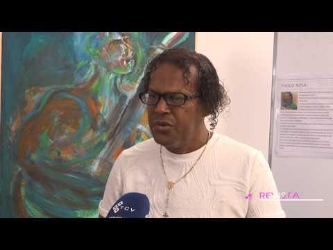 Exposição "Ocultação" de pintor Paulo Rosa patente na UniCV