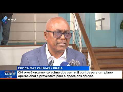 CM da Praia prevê orçamento superior a cem mil contos para plano de chuvas