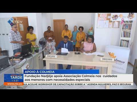 Fundação Nadjêje apoia Associação Colmeia nos cuidados aos menores com necessidades especiais