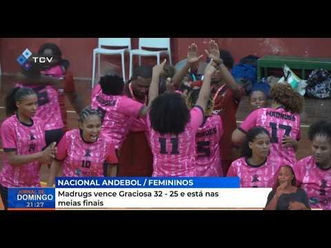 Nacional Andebol: Madrugs vence Graciosa 32 - 25 e está nas meias finais