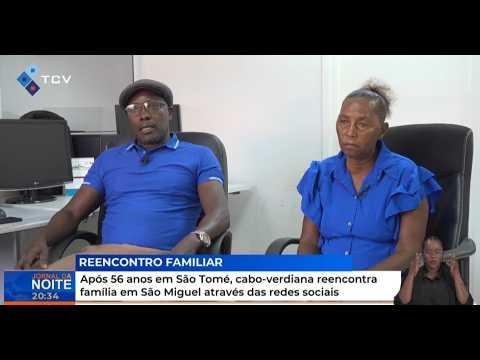 Após 56 anos em São Tomé, cabo-verdiana reencontra família em São Miguel através das redes sociais