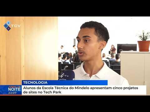 Alunos da Escola Técnica do Mindelo apresentam cinco projetos de sites no Tech Park