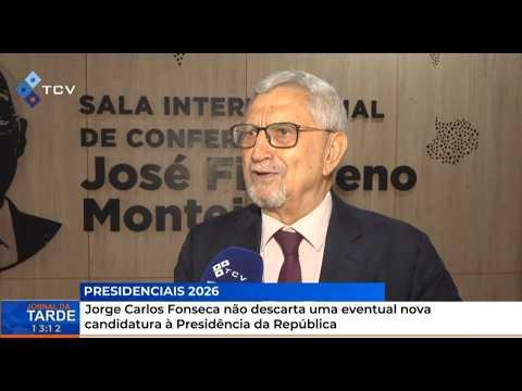 Jorge Carlos Fonseca não descarta uma eventual nova candidatura à Presidência da República