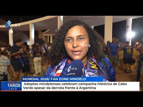 Adeptos mindelenses celebram campanha histórica de Cabo Verde apesar da derrota frente à Argentina
