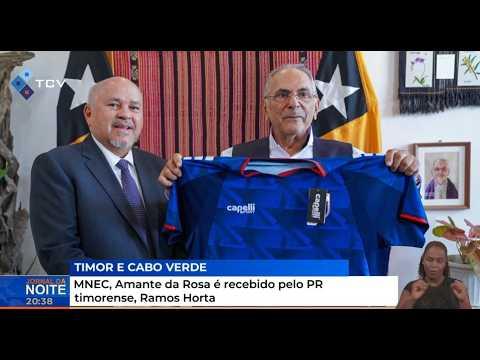 MNEC, Amante da Rosa é recebido pelo PR timorense, Ramos Horta
