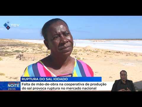 Falta de mão-de-obra na cooperativa de produção do sal provoca ruptura no mercado nacional