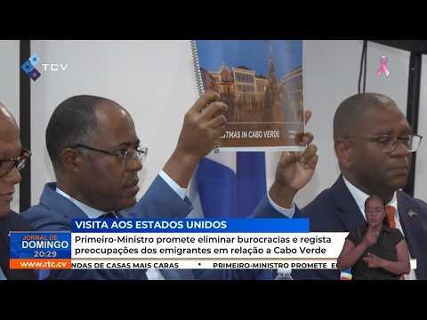 PM promete eliminar burocracias e regista preocupações dos emigrantes em relação a Cabo Verde