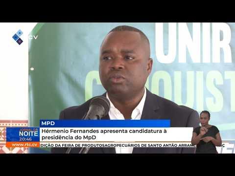 Hérmenio Fernandes apresenta candidatura à presidência do MPD