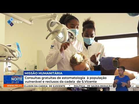 Consultas gratuitas de estomatologia à população vulnerável e reclusos da cadeia de São Vicente