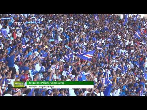 Aceleram-se os preparativos para a montagem de Fan Zones para acompanhar a estreia de Cabo Verde