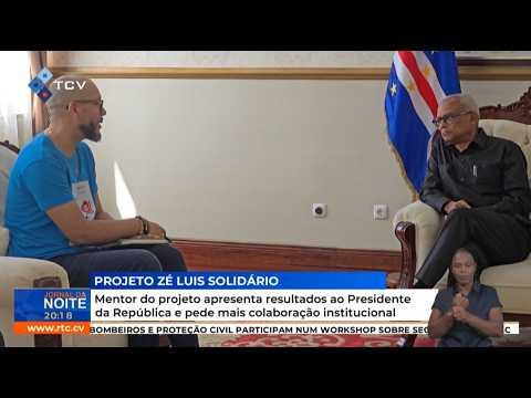 Mentor do projeto Zé Luís Solidário apresenta resultados ao Presidente da República